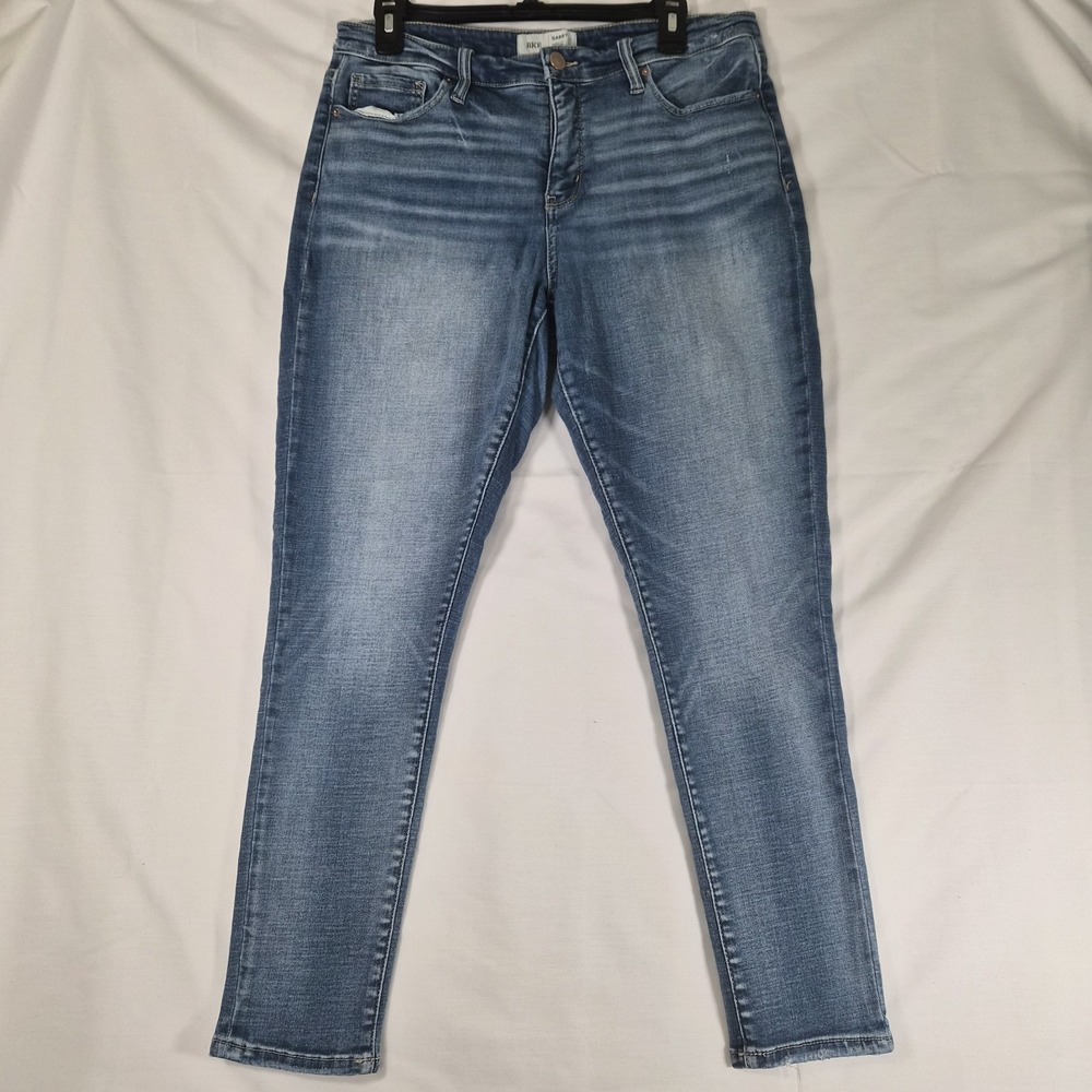 BKE Gabby Curvy Skinny Jeans‎ Womens Size 30 High Rise Ankle Medium Wash Stretch